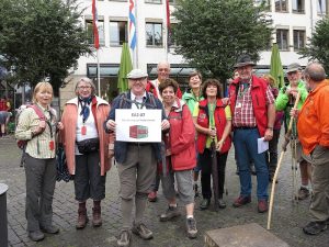 Marktplatz Eisenach - Wanderbeginn