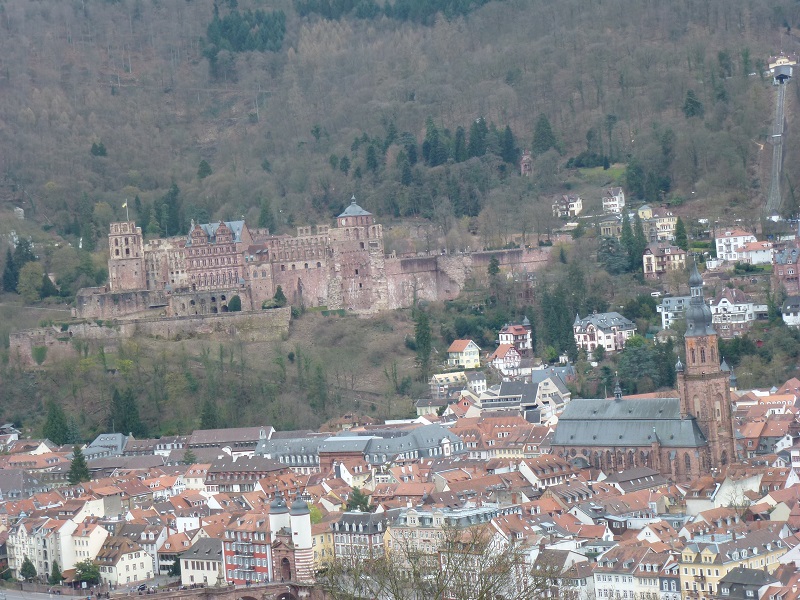 Ostern 2016, Odenwald - Heidelberg 
