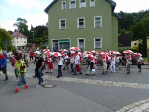 Umzug durch Sebnitz