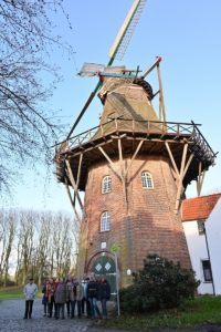 Die Windmühle "De Vrouw Johanna" auf dem Stadtwall