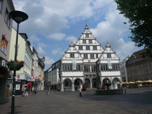 Rathaus von Paderborn/ Foto: Margit Schneider