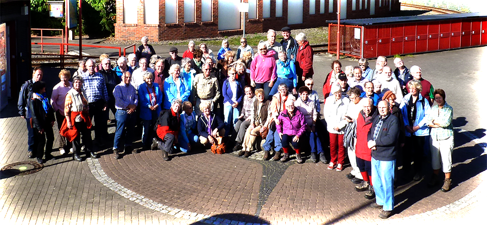 Teamfoto des Wandervereins 2013